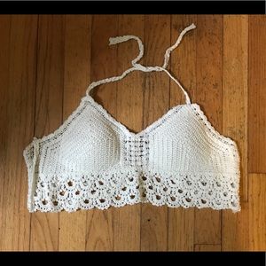 Lace Halter Bralette